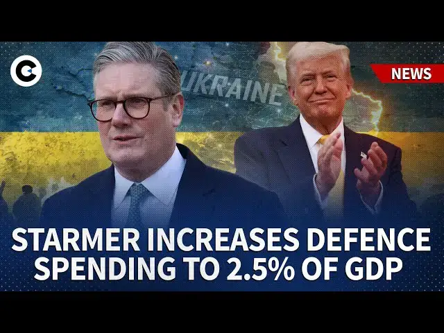 'Video thumbnail for Why Starmer pledged to increase defence spending after Macron and Trump's meeting'