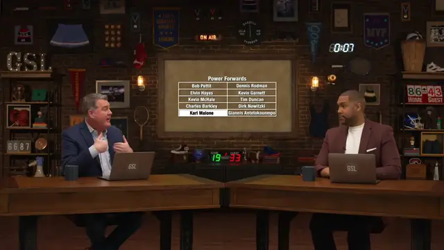 'Video thumbnail for Greatest Sports Legends Then and Now - Features Power forward - Karl Malone for all star team 2'