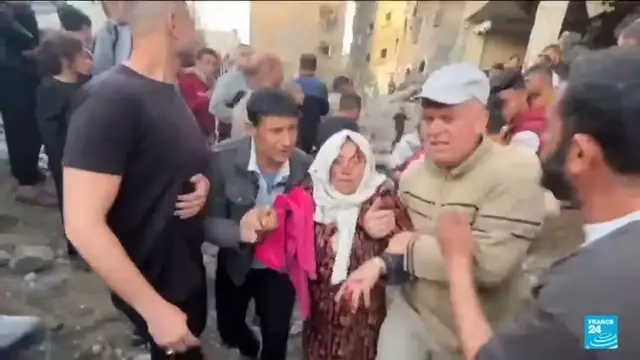 'Video thumbnail for Gaza: Civil defence reports 15 dead in two Israeli strikes, no ceasefire in sight'