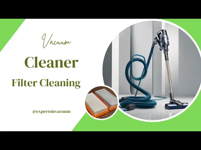 'Video thumbnail for How to Clean Vacuum Cleaner Filter'