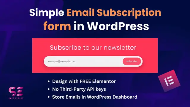'Video thumbnail for Design Email Newsletter Form in Free Elementor'