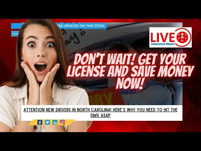'Video thumbnail for Calling All New Drivers in North Carolina! Don’t Miss This Deadline'