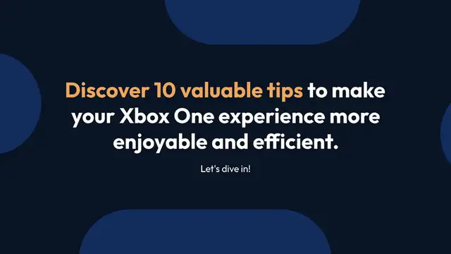 'Video thumbnail for Enhance Your Xbox One Experience'