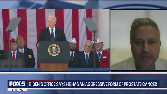 'Video thumbnail for Men's health doctor on Biden's cancer diagnosis'
