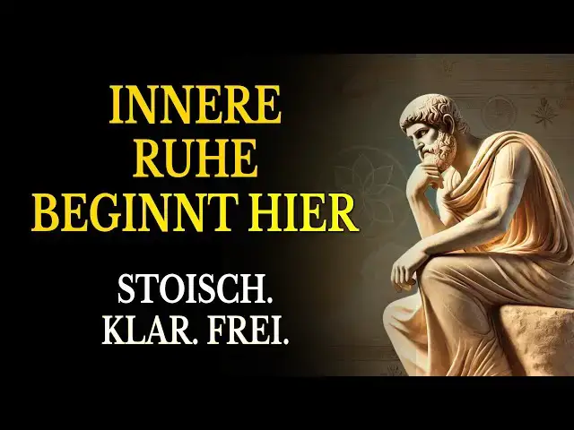 'Video thumbnail for Innere Ruhe und Gelassenheit finden – mit 7 zeitlosen stoischen Prinzipien'
