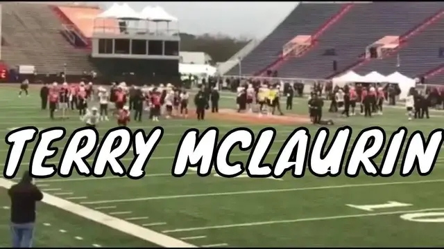 'Video thumbnail for law nation sports: terry mclaurin's impressive speed at 2019 senior bowl'
