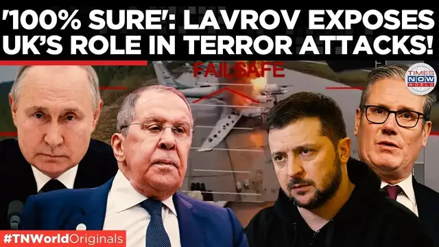'Video thumbnail for Lavrov Exposes UK’s Full Role in Ukraine’s Terror Strikes; Moscow Warns of Possible Escalation!'