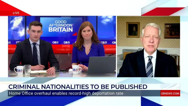'Video thumbnail for British public 'have a right to know' the statistics on foreign criminals, Coulston claims'