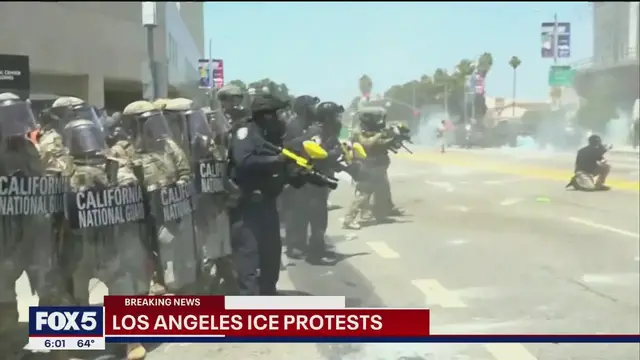 'Video thumbnail for Day four of anti-ICE demonstrations'