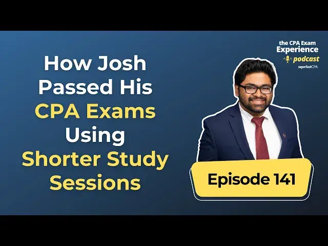 'Video thumbnail for How Josh Passed His CPA Exams Using Shorter Study Sessions'