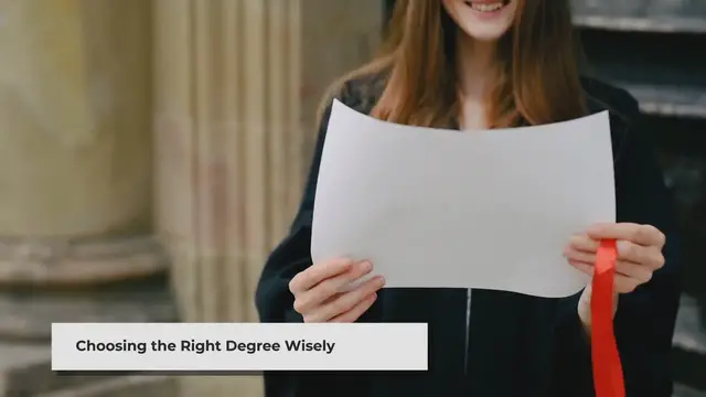 'Video thumbnail for Choosing the Right Degree Course for Your Career in the UK'