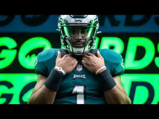 'Video thumbnail for lord brunson: eagles jalen hurts named starter! roster cuts & sixers drama'