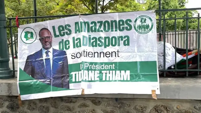 'Video thumbnail for Ivorian diaspora in Paris calls for democratic and inclusive presidential election in October'
