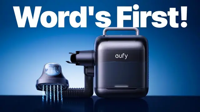 'Video thumbnail for Do it ALL! eufy E28 2-in-1 HydroJet Robot Vacuum!'