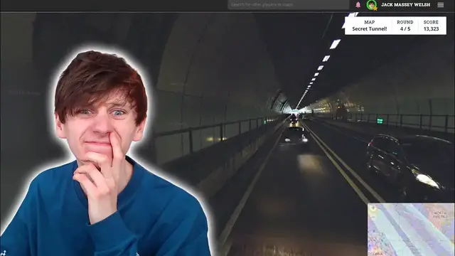 'Video thumbnail for Geoguessr but every round is in a tunnel CHALLENGE'