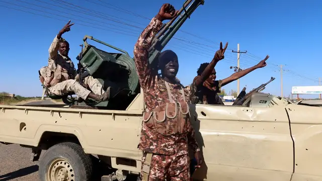 'Video thumbnail for Sudan’s army declares Khartoum state ‘completely free’ of paramilitary RSF'