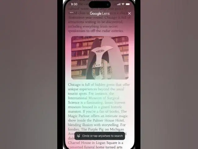 'Video thumbnail for 🔍🚀 Instantly Search Your Screen with Lens on iOS! 📱✨'