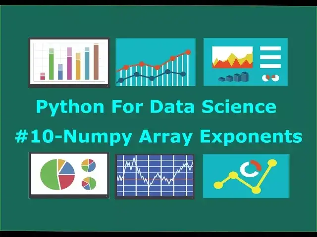 'Video thumbnail for Numpy Array Exponents And Logarithms Functions #10'