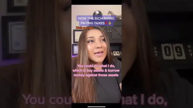 'Video thumbnail for How the Rich Avoid Paying Taxes: Wealth Building Strategies'