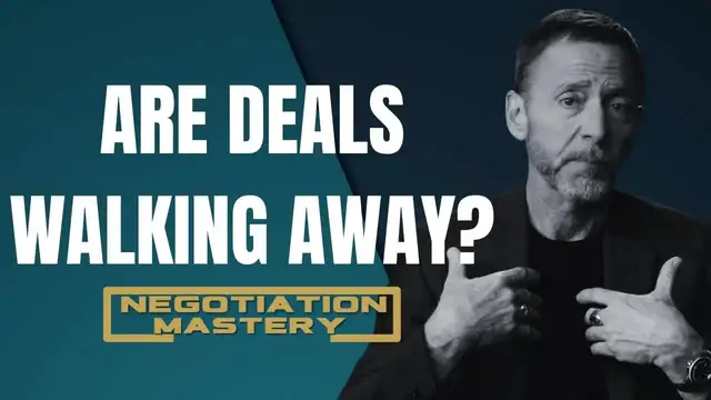 'Video thumbnail for negotiation mastery: listening is key to successful negotiations'