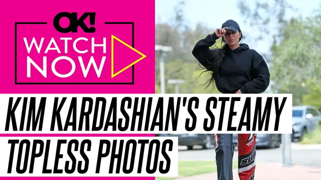 'Video thumbnail for Kim Kardashian Goes Topless as She Seductively Poses on Bed in Knee-High Stiletto Boots: See the Steamy Photos'