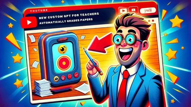 'Video thumbnail for NEW AI Tool for TEACHERS Automatically Grades Papers'