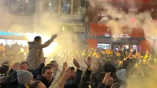 'Video thumbnail for Netherlands football hooliganism: Prosecutors drop 'Maccabi Tel Aviv' assault cases'