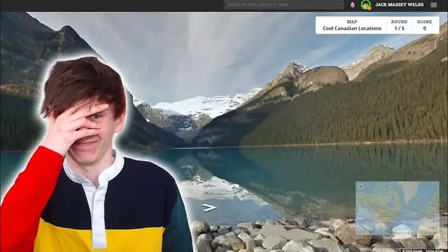 'Video thumbnail for British Guy plays Canada ONLY Geoguessr Map'