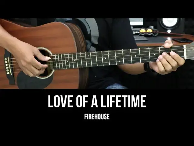 'Video thumbnail for Love of a Lifetime - FireHouse | EASY Guitar Lessons - Chords - Guitar Tutorial'