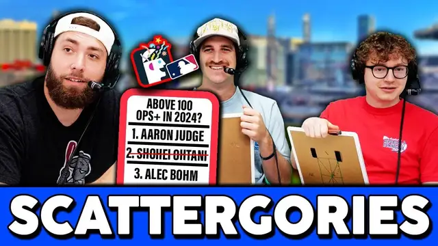 'Video thumbnail for Can we beat Foolish Baseball in MLB Scattergories?'