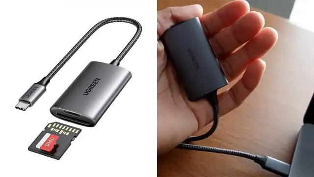 'Video thumbnail for UGREEN UHS-II USB C SD Card Reader Review'