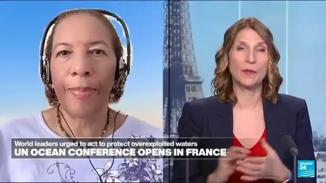 'Video thumbnail for UN Ocean conference opens in France today: What are the next steps?'