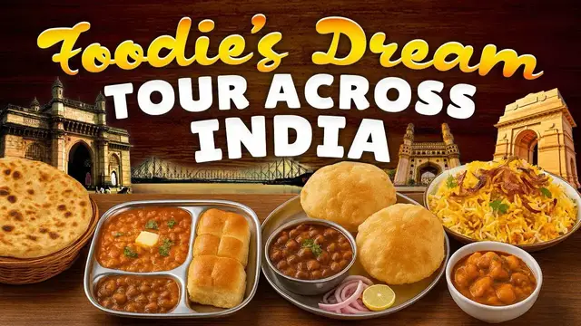 'Video thumbnail for India’s Top 5 Food Destinations You Must Visit | Delhi | Mumbai | Kolkata | The Foodie'