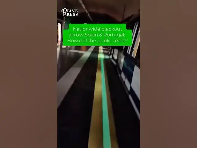 'Video thumbnail for Nationwide blackouts across Spain & Portugal - how did the public react? 🤔 #poweroutage #blackout'