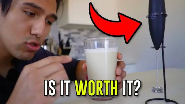 'Video thumbnail for Zulay Kitchen Milk Frother | Mini Hand Mixer Review'
