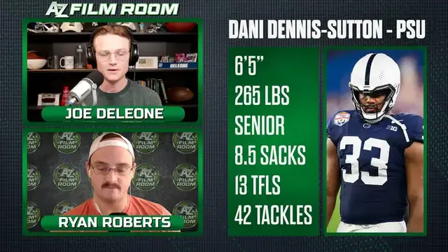 'Video thumbnail for Penn State EDGE Dani Dennis-Sutton - 2026 NFL Draft'