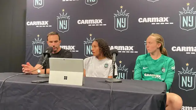'Video thumbnail for stream punk soccer: nj/ny gotham fc post-match press conference: amoros, ryan, miller discuss team performance'