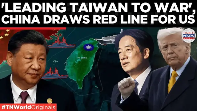 'Video thumbnail for Beijing’s FINAL Warning! US-Taiwan Military Ties Cross Red Line | Times Now World'
