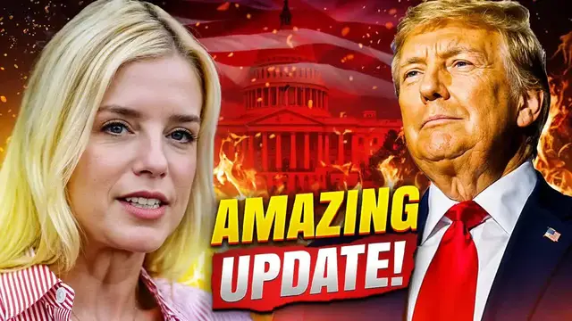 'Video thumbnail for BREAKING: PAM BONDI JUST SHOCKED THE WORLD!'