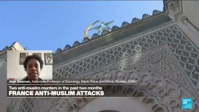 'Video thumbnail for "Racism in France has always been a question of anti-migrant and anti-Muslim bias"'