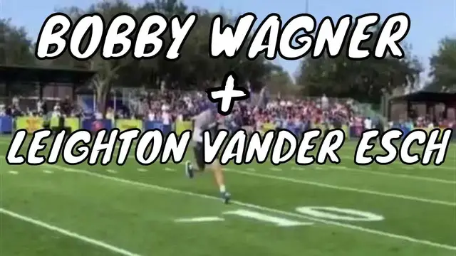 'Video thumbnail for law nation sports: bobby wagner & leighton vander esch at the 2019 pro bowl'