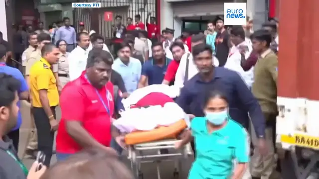 'Video thumbnail for Stampede at cricket stadium in India kills 11 and injures dozens'
