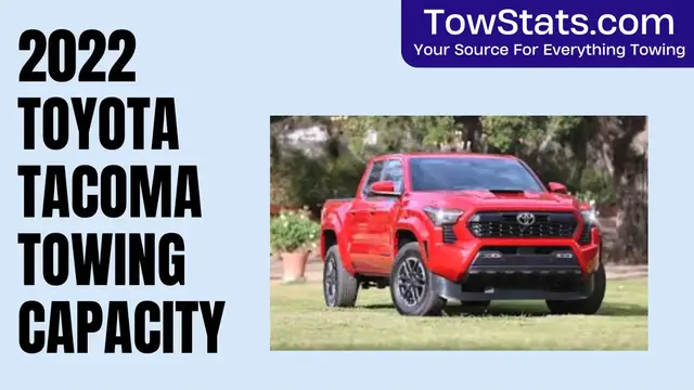 'Video thumbnail for 2022 Toyota Tacoma Towing Capacity'