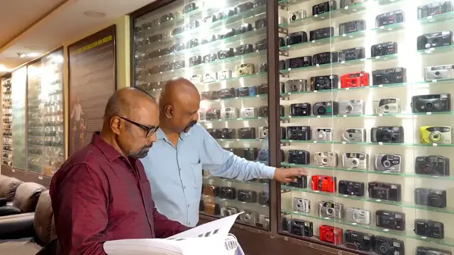 'Video thumbnail for Strike a pose for Arcot and his camera collection'