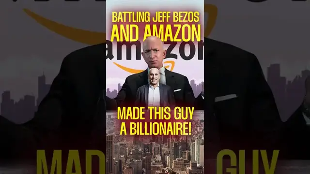 'Video thumbnail for Battling Jeff Bezos Made this Guy a Billionaire!'