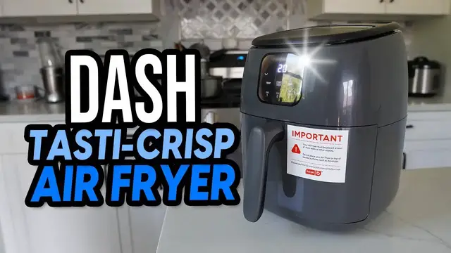 'Video thumbnail for Testing Out The Dash Tasti Crisp Air Fryer'