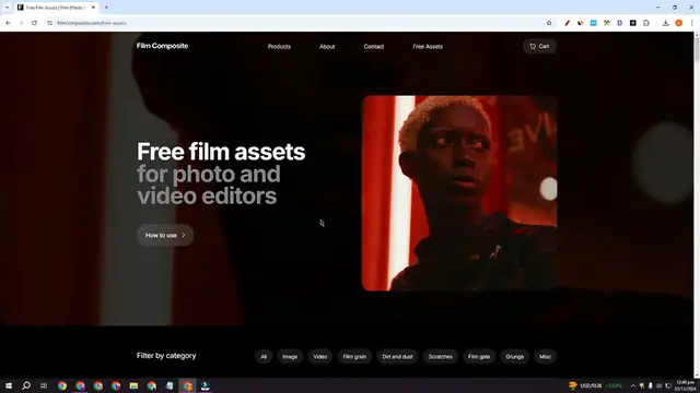 'Video thumbnail for How to Download Free Film Overlays'