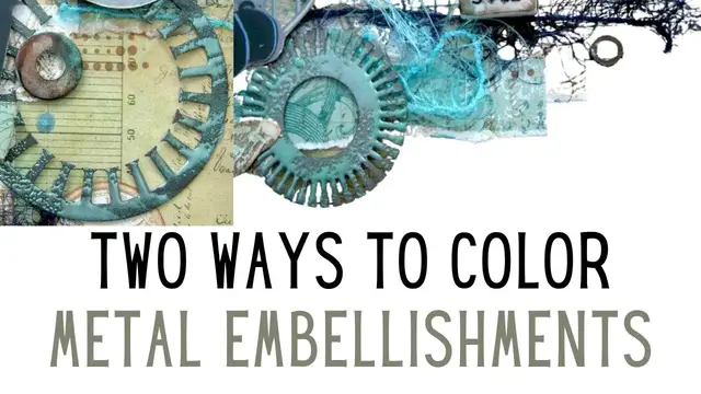 'Video thumbnail for Two Ways to Add Color to Metal Embellishments'