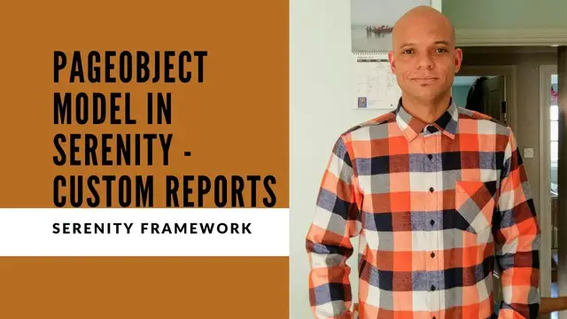 'Video thumbnail for Page Object Model Serenity Custom Reports'