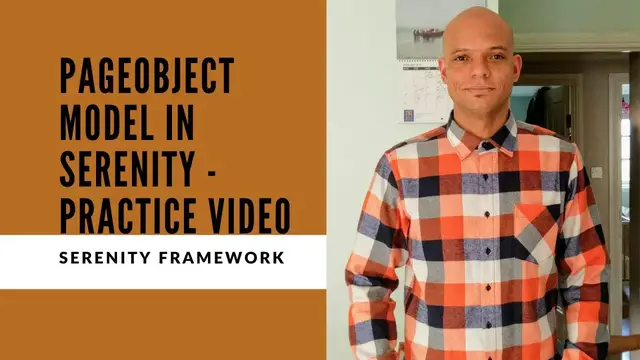 'Video thumbnail for Page Object Model In Serenity Practical Video'